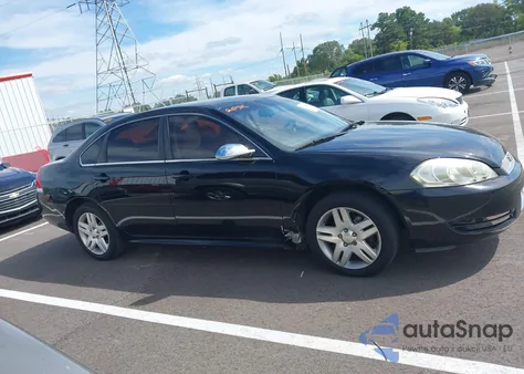 2016 Chevrolet Impala Limited Lt из США, поврежденный, VIN 2G1WB5E35G1104074